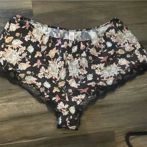 - Victoria’s Secret satin pajama bottoms